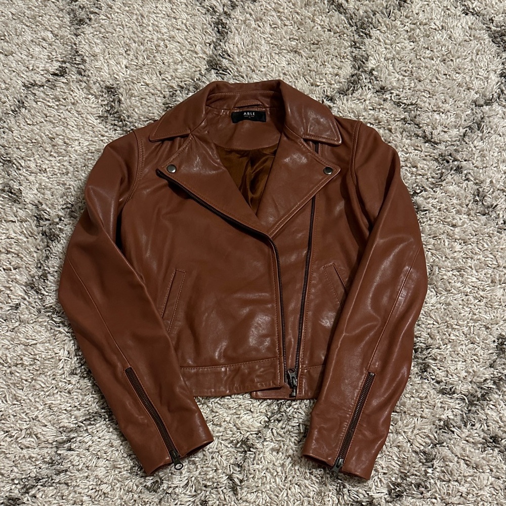 Brown Leather Jacket